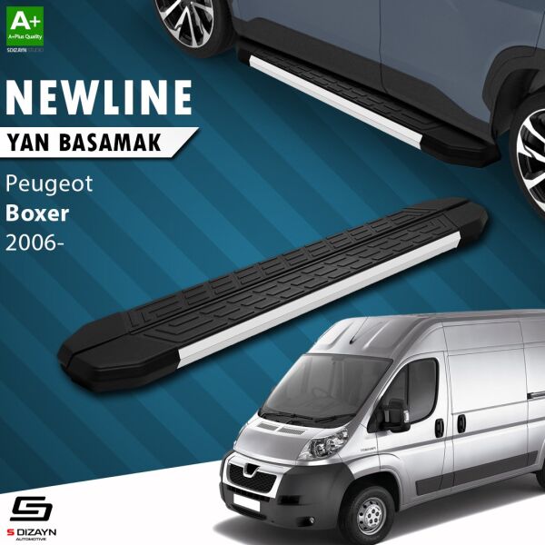 Peugeot Boxer 3 Uzun Şase NewLine Aluminyum Yan Basamak 313 Cm 2006 Üzeri A+ Kalite