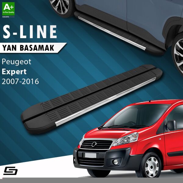 Peugeot Expert 2 Uzun Şase S-Line Krom Yan Basamak 223 Cm 2007-2016 A+ Kalite