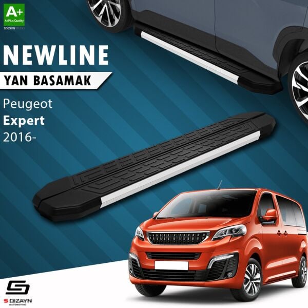 Peugeot Expert 3 Kısa Şase NewLine Aluminyum Yan Basamak 213 Cm 2016 Üzeri A+ Kalite