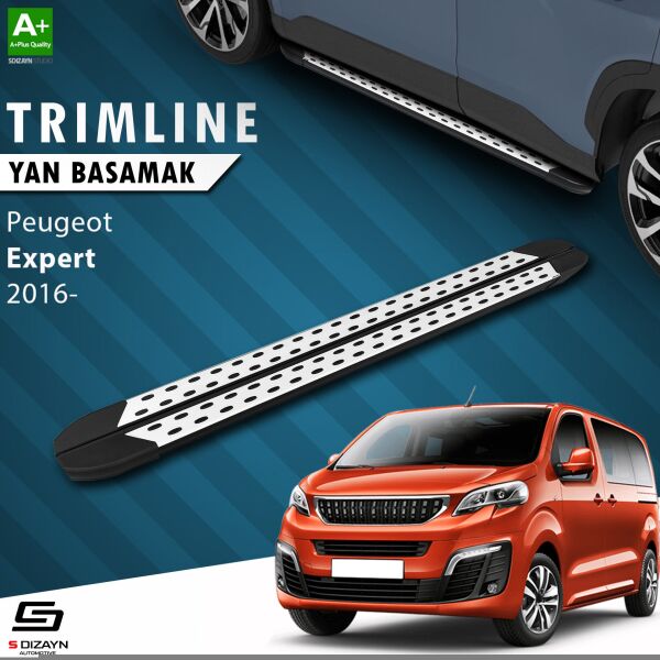 Peugeot Expert 3 Kısa Şase TrimLine Gri Yan Basamak 213 Cm 2016 Üzeri A+ Kalite