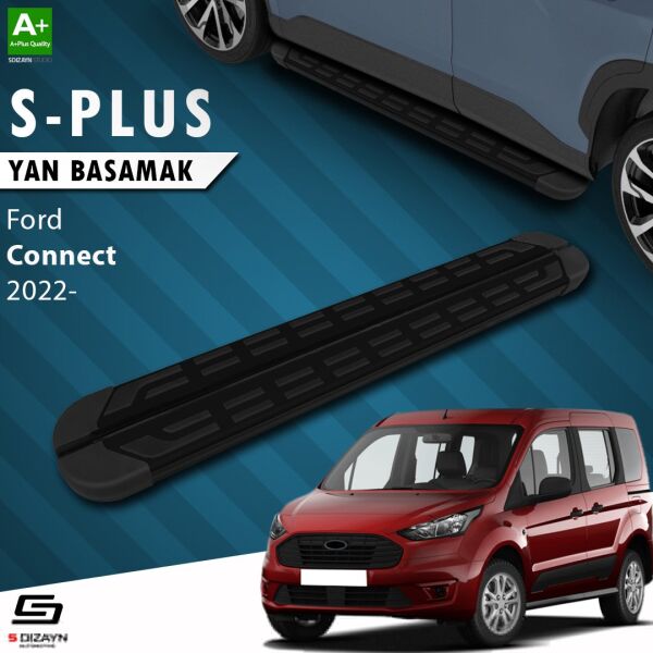 Ford Ford Connect 3 S-Plus Siyah Yan Basamak 193 Cm 2023 Üzeri A+ Kalite
