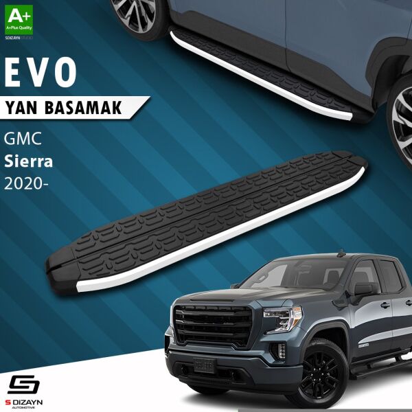 GMC Sierra 5 Evo Aluminyum Yan Basamak 213 Cm 2020 Üzeri A+ Kalite