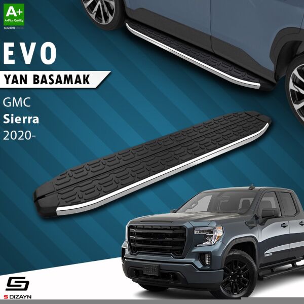 GMC Sierra 5 Evo Krom Yan Basamak 213 Cm 2020 Üzeri A+ Kalite