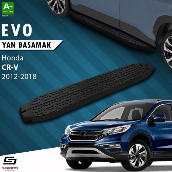 Honda CR-V 4 Evo Siyah Yan Basamak 173 Cm 2012-2018 A+ Kalite
