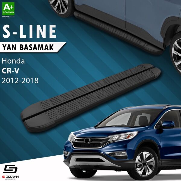 Honda CR-V 4 S-Line Siyah Yan Basamak 173 Cm 2012-2018 A+ Kalite