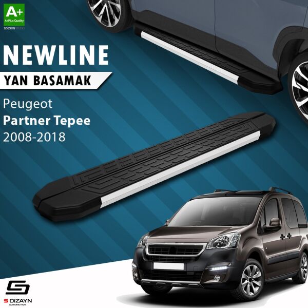 Peugeot Partner 2 Tepee NewLine Aluminyum Yan Basamak 193 Cm 2008-2018 A+ Kalite