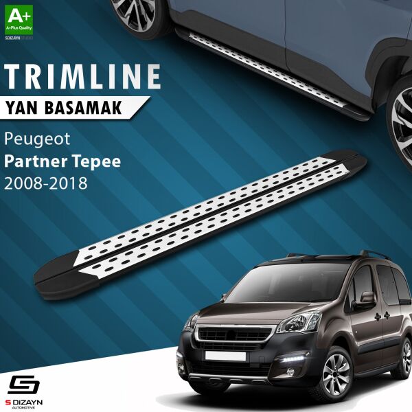 Peugeot Partner 2 Tepee TrimLine Gri Yan Basamak 196 Cm 2008-2018 A+ Kalite