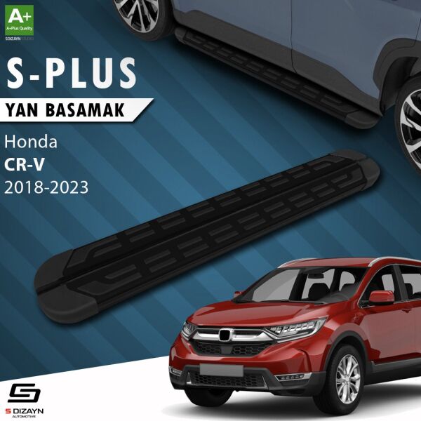 Honda CR-V 5 S-Plus Siyah Yan Basamak 173 Cm 2018-2023 A+ Kalite