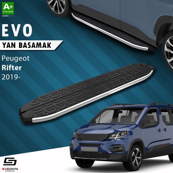 Peugeot Rifter Evo Krom Yan Basamak 203 Cm 2019 Üzeri A+ Kalite