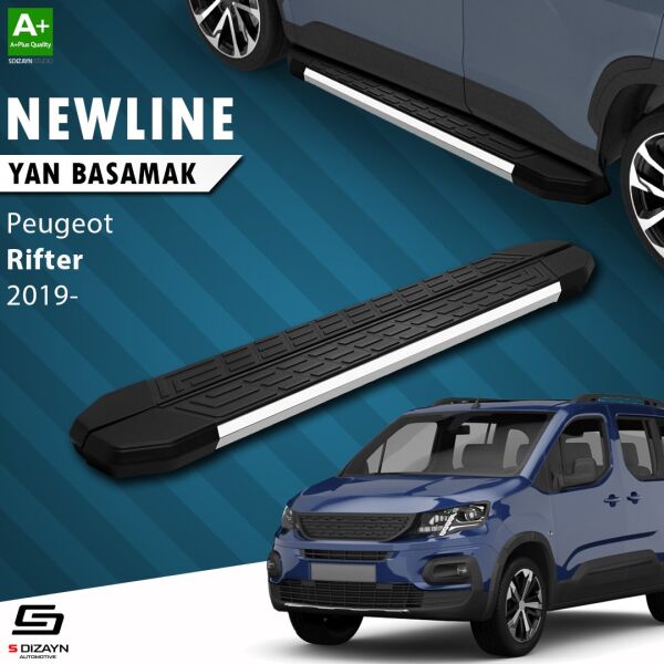 Peugeot Rifter NewLine Krom Yan Basamak 203 Cm 2019 Üzeri A+ Kalite