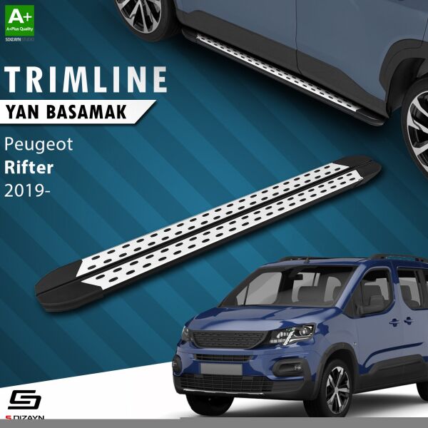 Peugeot Rifter TrimLine Gri Yan Basamak 202 Cm 2019 Üzeri A+ Kalite