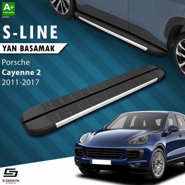 Porsche Cayenne 2 S-Line Aluminyum Yan Basamak 193 Cm 2011-2017 A+ Kalite