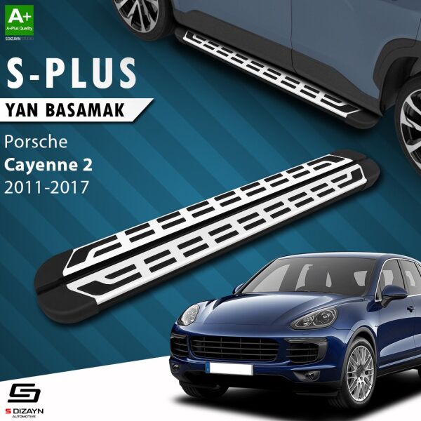 Porsche Cayenne 2 S-Plus Gri Yan Basamak 193 Cm 2011-2017 A+ Kalite