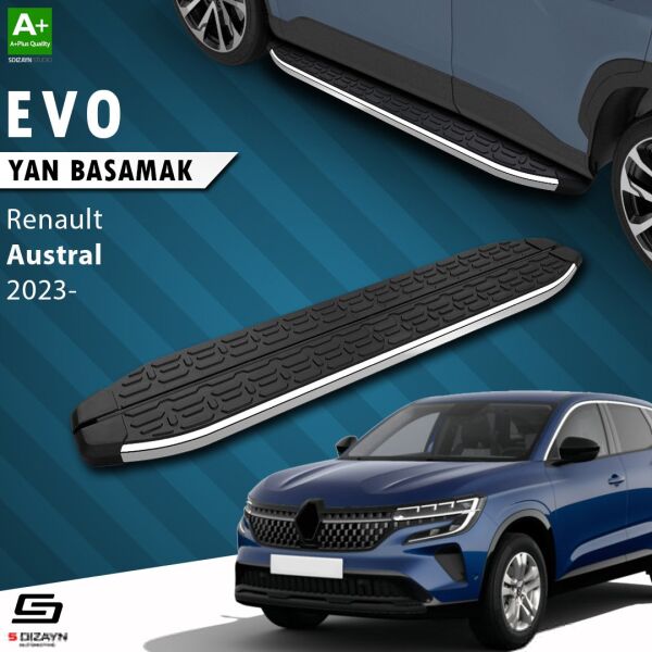 Renault Austral Evo Krom Yan Basamak 183 Cm 2023 Üzeri A+ Kalite