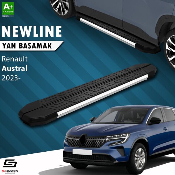 Renault Austral NewLine Krom Yan Basamak 183 Cm 2023 Üzeri A+ Kalite