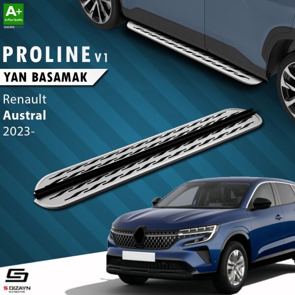 Renault Austral OEM Still Pro V2 Aluminyum Yan Basamak 183 Cm 2023 Üzeri A+ Kalite