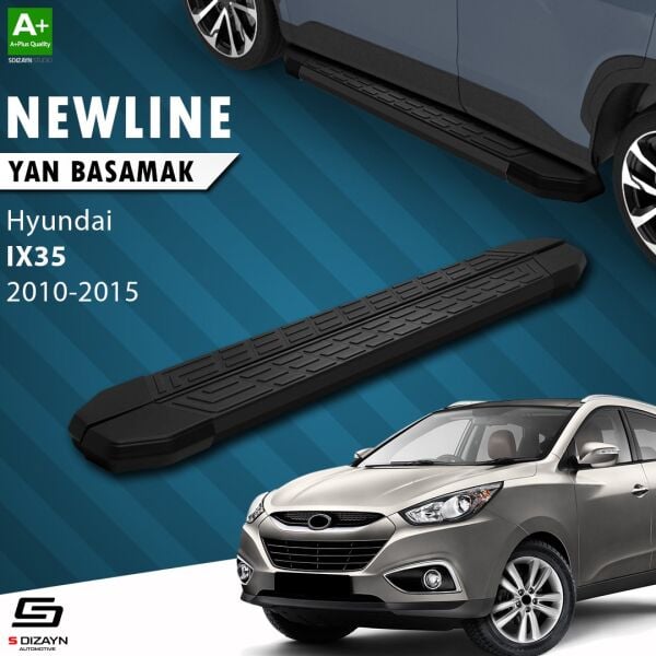 Hyundai IX-35 NewLine Siyah Yan Basamak 173 Cm 2010-2015 A+ Kalite