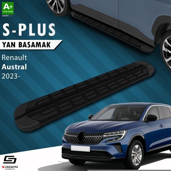 Renault Austral S-Plus Siyah Yan Basamak 183 Cm 2023 Üzeri A+ Kalite