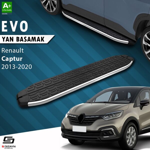 Renault Captur Evo Krom Yan Basamak 173 Cm 2013-2020 A+ Kalite