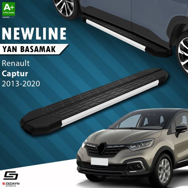 Renault Captur NewLine Aluminyum Yan Basamak 173 Cm 2013-2020 A+ Kalite