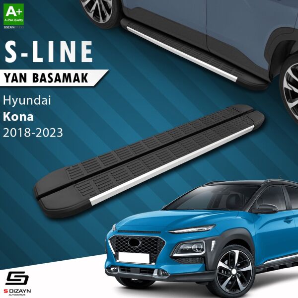 Hyundai Kona S-Line Aluminyum Yan Basamak 173 Cm 2018-2023 A+ Kalite