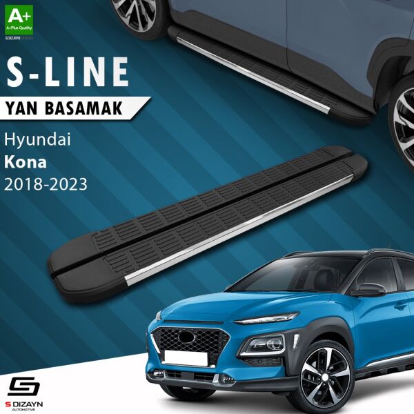 Hyundai Kona S-Line Krom Yan Basamak 173 Cm 2018-2023 A+ Kalite
