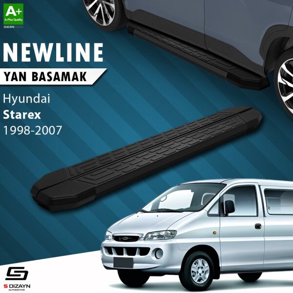Hyundai H-1 Starex NewLine Siyah Yan Basamak 193 Cm 1998-2007 A+ Kalite
