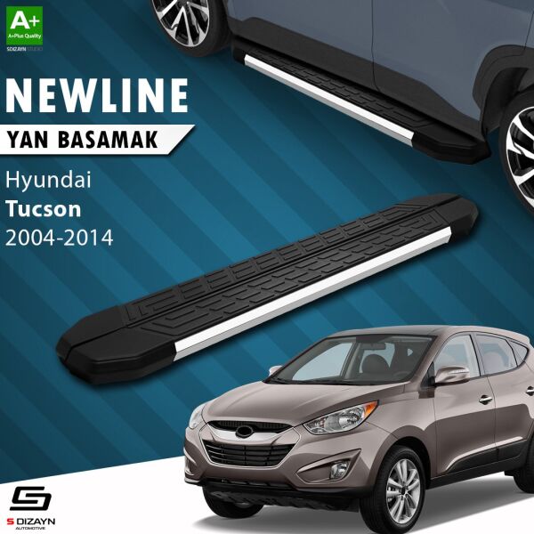Hyundai Tucson 2 NewLine Krom Yan Basamak 173 Cm 2004-2014 A+ Kalite