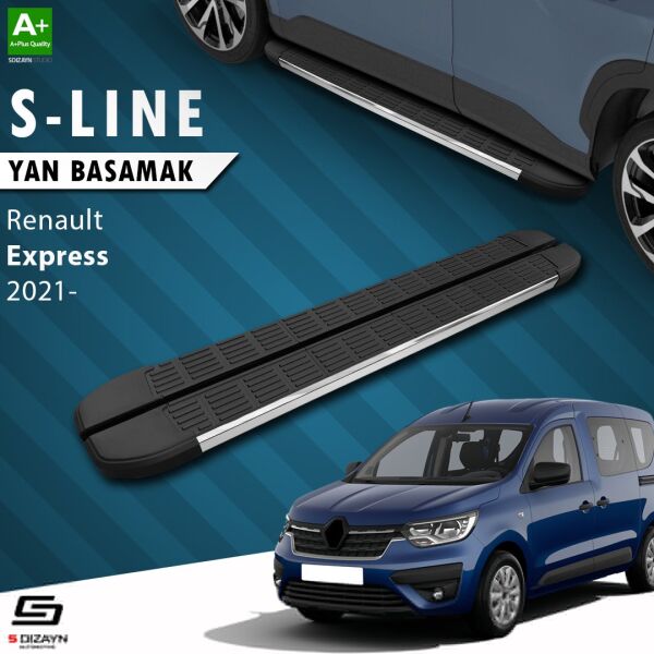 Renault Express S-Line Krom Yan Basamak 203 Cm 2021 Üzeri A+ Kalite