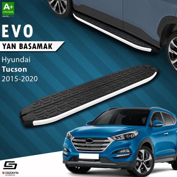 Hyundai Tucson 3 Evo Aluminyum Yan Basamak 173 Cm 2015-2020 A+ Kalite
