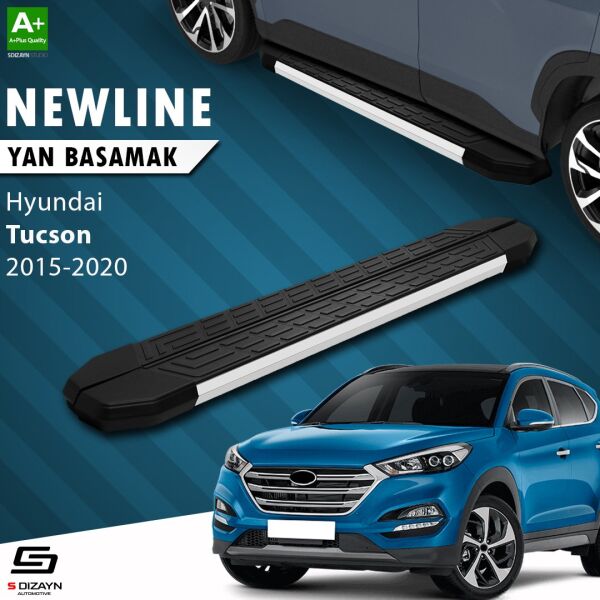 Hyundai Tucson 3 NewLine Aluminyum Yan Basamak 173 Cm 2015-2020 A+ Kalite