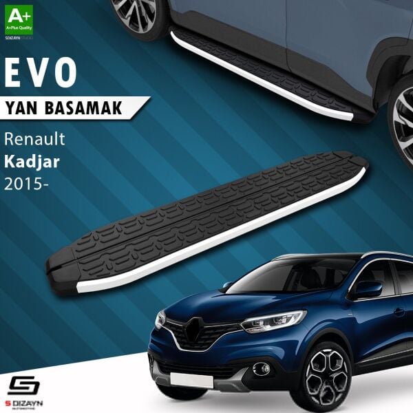 Renault Kadjar Evo Aluminyum Yan Basamak 173 Cm 2015-2022 A+ Kalite