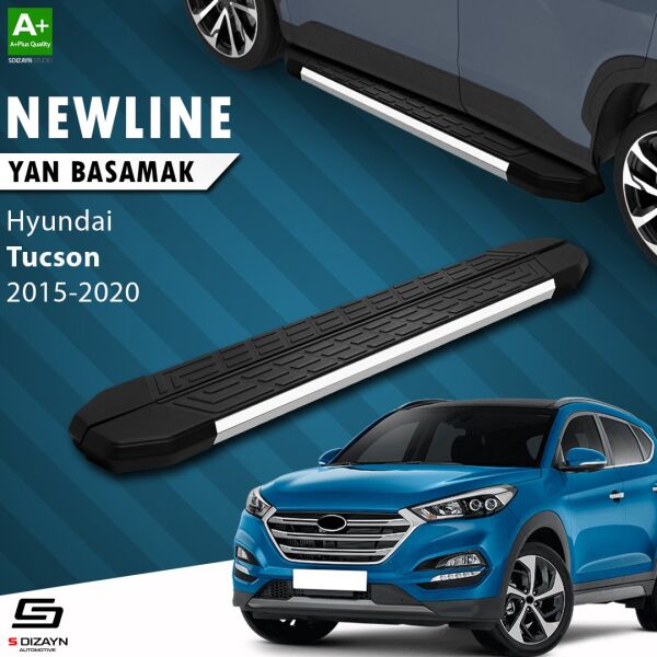 Hyundai Tucson 3 NewLine Krom Yan Basamak 173 Cm 2015-2020 A+ Kalite