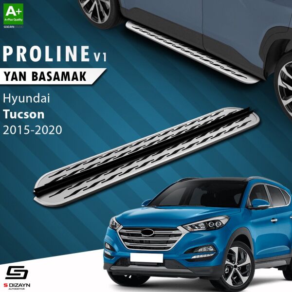 Hyundai Tucson 3 OEM Still Pro V2 Aluminyum Yan Basamak 173 Cm 2015-2020 A+ Kalite