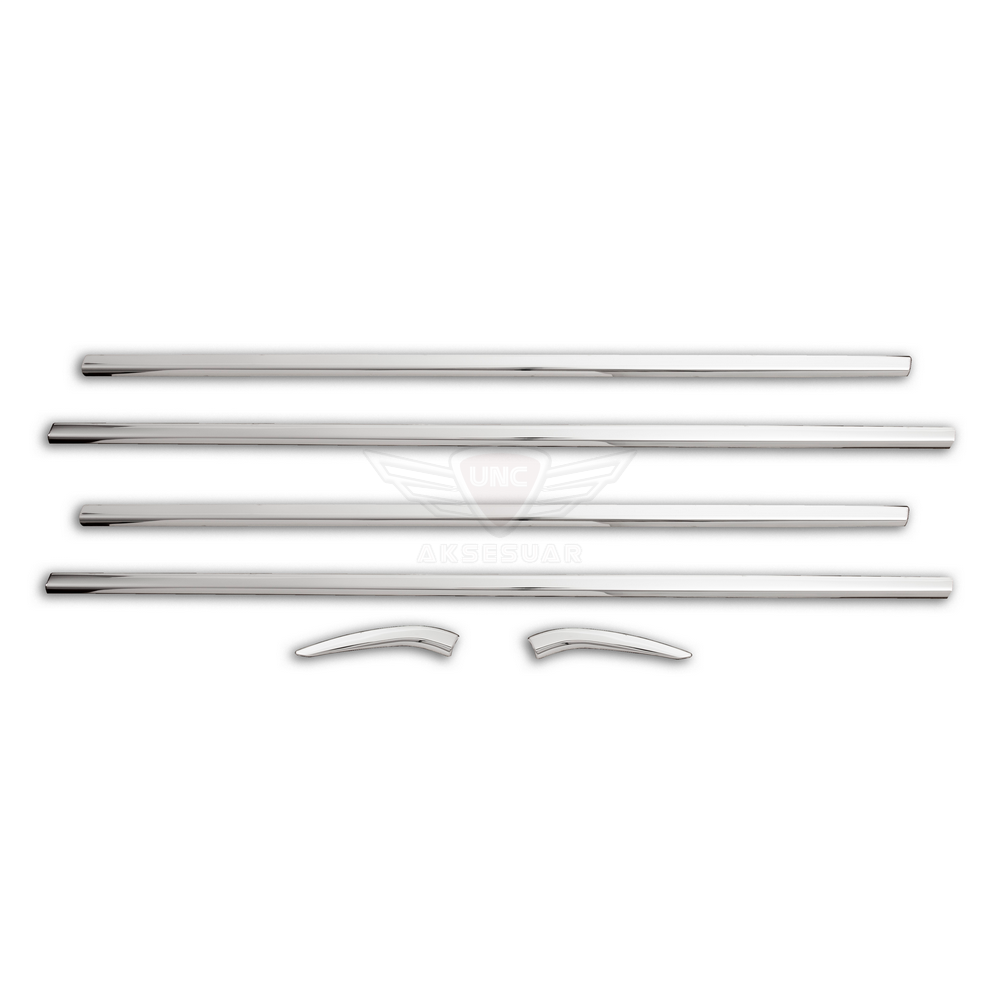 Peugeot 301 Cam Çıtası Formlu 2012- Paslanmaz Çelik