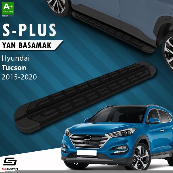 Hyundai Tucson 3 S-Plus Siyah Yan Basamak 173 Cm 2015-2020 A+ Kalite