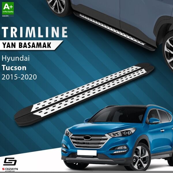 Hyundai Tucson 3 TrimLine Gri Yan Basamak 173 Cm 2015-2020 A+ Kalite