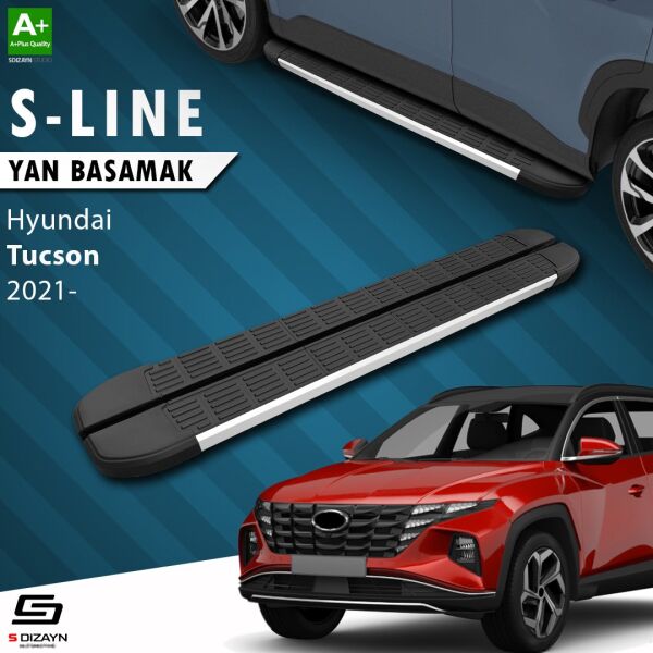 Hyundai Tucson 4 S-Line Aluminyum Yan Basamak 173 Cm 2021-2024 A+ Kalite