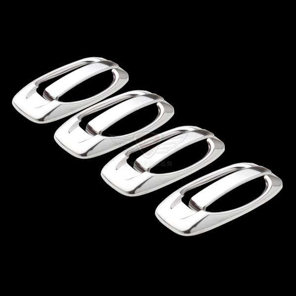 Peugeot Bipper Kapı Kolu + Çerçeve 2008- Paslanmaz Çelik