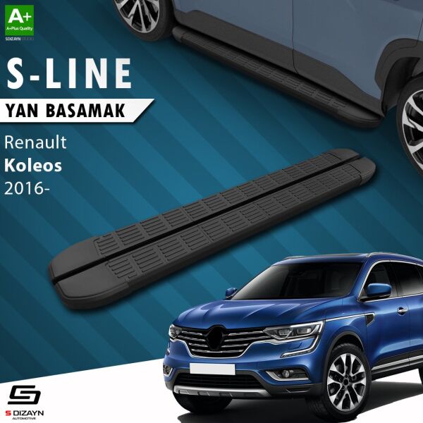Renault Koleos 2 S-Line Siyah Yan Basamak 163 Cm 2016 Üzeri A+ Kalite
