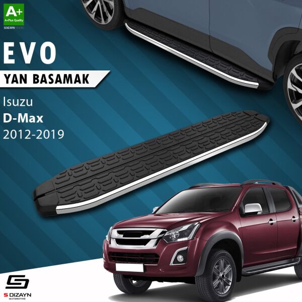 Isuzu D-Max 2 Evo Krom Yan Basamak 203 Cm 2012-2019 A+ Kalite