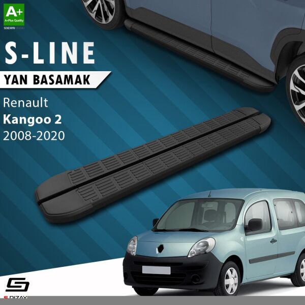 Renault Kangoo 2 S-Line Siyah Yan Basamak 193 Cm 2008-2020 A+ Kalite