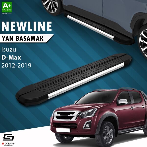 Isuzu D-Max 2 NewLine Krom Yan Basamak 203 Cm 2012-2019 A+ Kalite