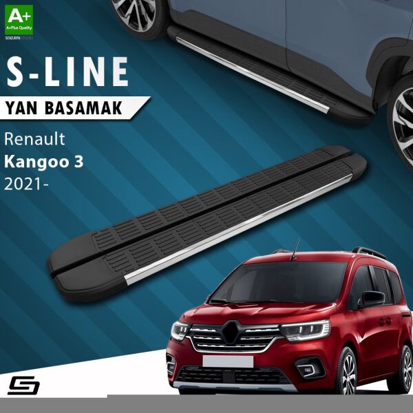 Renault Kangoo 3 S-Line Krom Yan Basamak 193 Cm 2021 Üzeri A+ Kalite