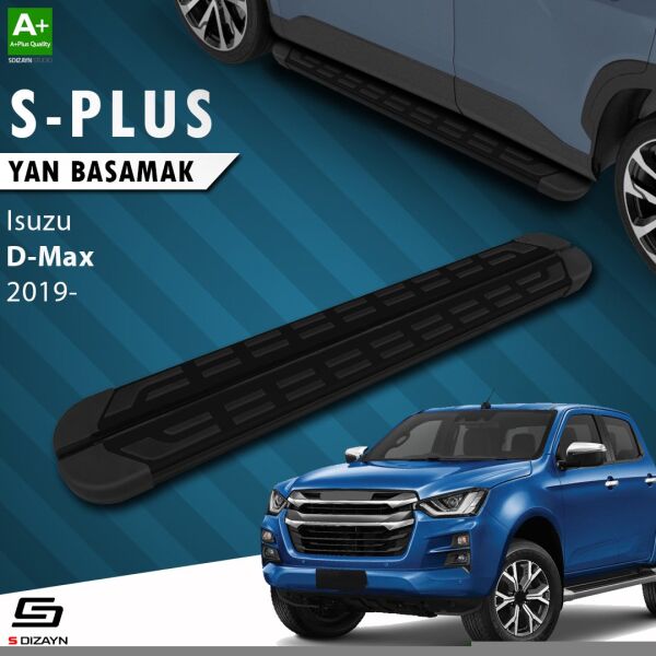 Isuzu D-Max 3 S-Plus Siyah Yan Basamak 203 Cm 2019 Üzeri A+ Kalite